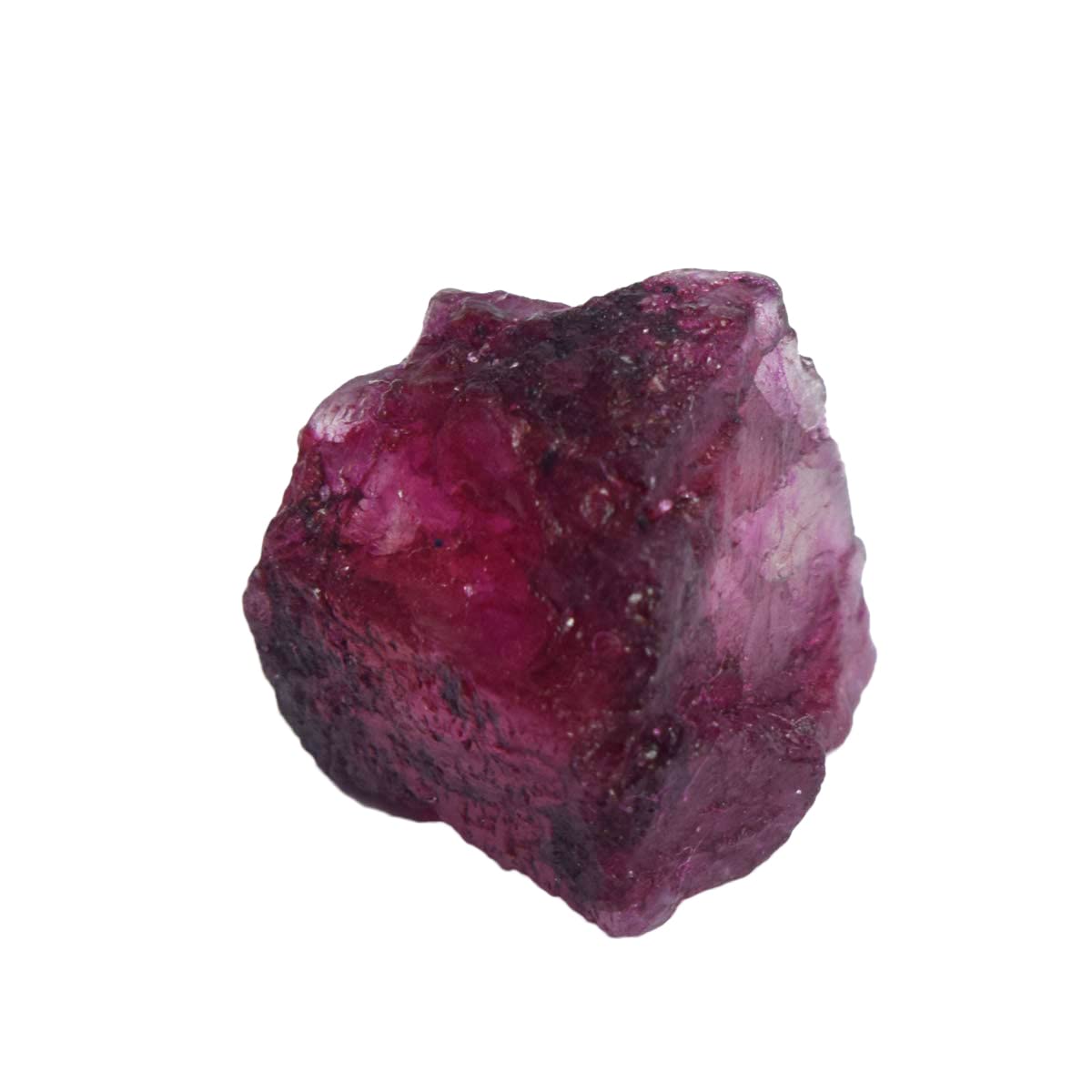 Raw Ruby Red Gemstone 22 Carat - Natural Rough Healing Crystal