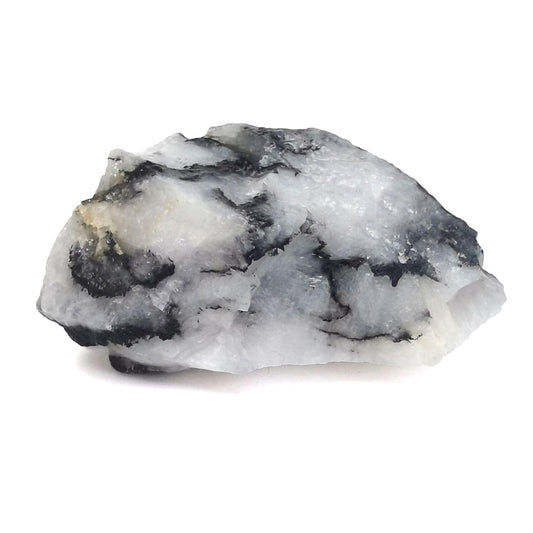Natural Black Rutilated Quartz – Raw Crystal Stone