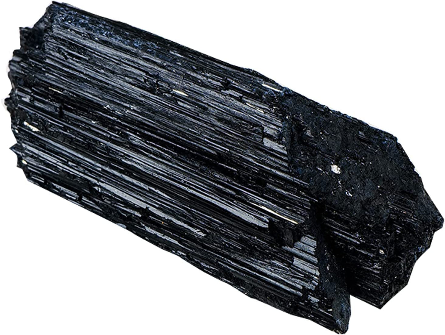 Black Tourmaline Raw Crystal 1.5-2lb - Large Natural Protection Stone - Grounding Gift