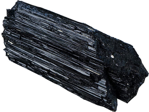 Black Tourmaline Raw Crystal 1.5-2lb - Large Natural Protection Stone - Grounding Gift